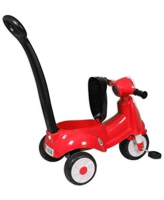 Детская красная каталка Smart Trike, звуковые эффекты  